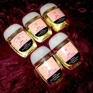 5 PACK RHTF BATH & BODY WORKS LOVE POCKETBACS